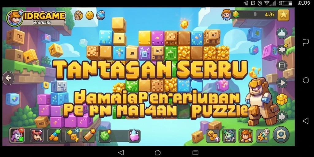 Tampilan gameplay menantang di IDRGAME, seru dan penuh strategi.