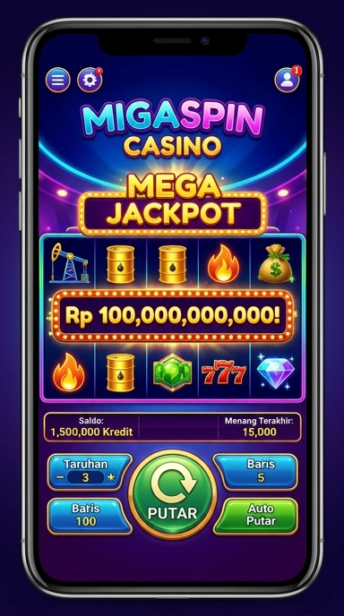 Proses unduh aplikasi dengan migaspin yang cepat dan mudah.
